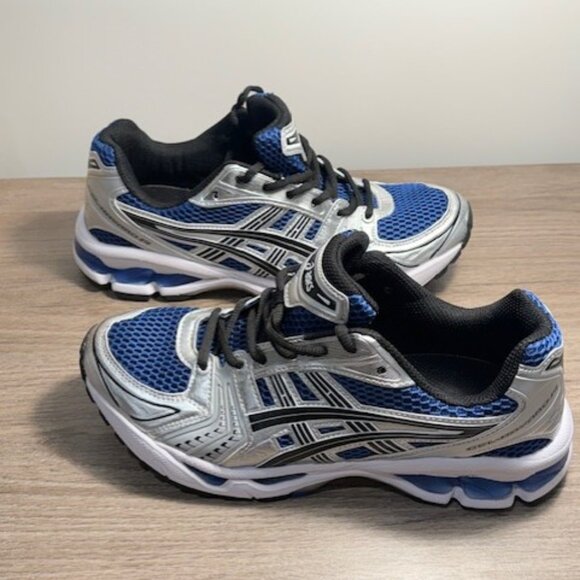 ASICS Gel Kayano 14 Monaco Blue Silver Training Shoes Mens Size U.S 9.5 - Picture 1 of 15